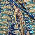 Popular 100% Rayon Vintage Printed Women Clothing Fabric